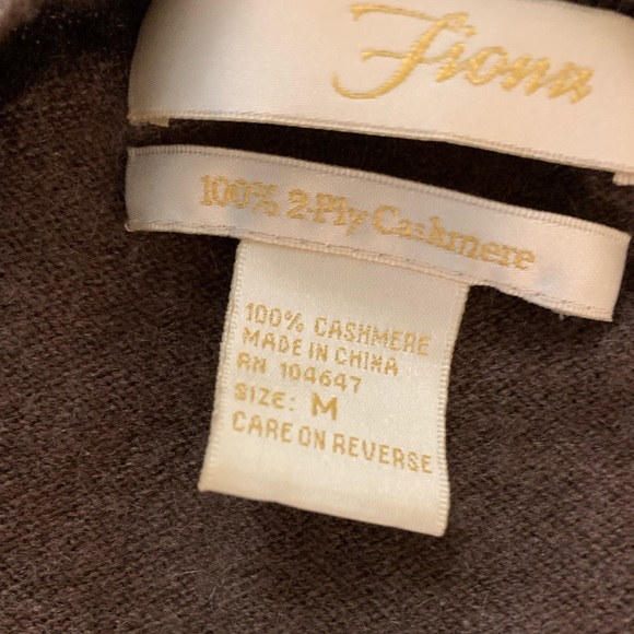 Argyle cashmere sweater - Picture 4 of 5